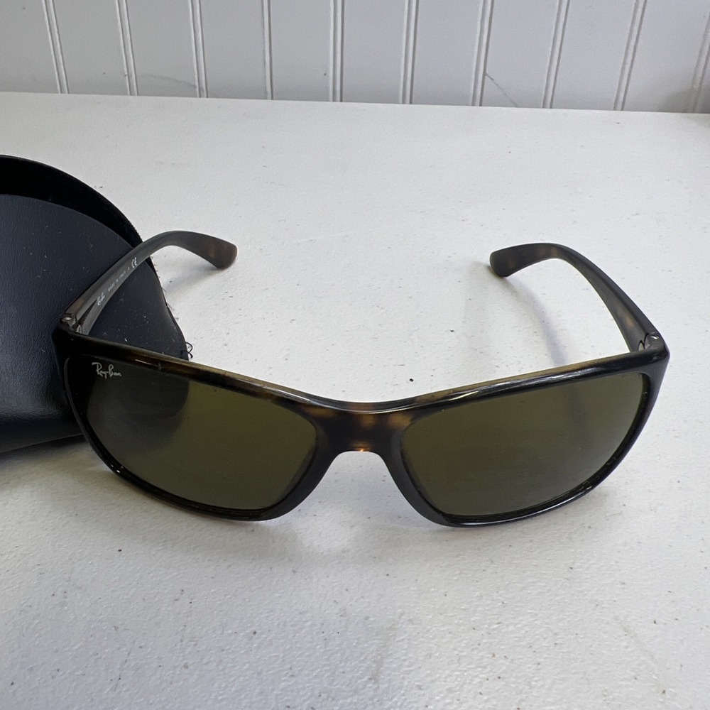 Ray Ban RB 4331 710/73 Square Havana Brown Sunglasses Frame 61-16-135